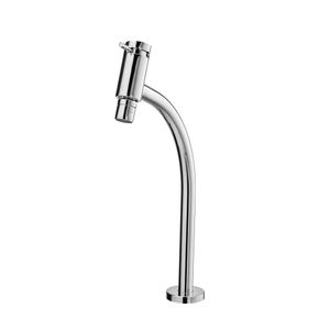 Torneira de Mesa Bica Alta com Arejador para Cozinha Artic Basic Cromada - B5004C7CRB - Celite