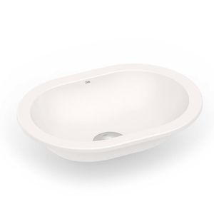 Cuba de Sobrepor ou Embutir Oval 10145 Branca 43X31Cm - 1101450017300 - Celite