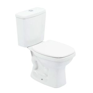 Conjunto Acoplado com Acionamento Duplo 3|6 Litros e Kit de Instalação Like Branco - 1647230011300 - Celite