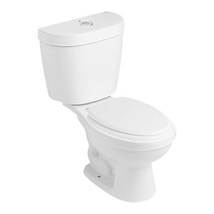 Conjunto Acoplado com Acionamento Duplo 3|6 Litros e Kit de Instalação Kids Branco - 1087230010300 - Celite