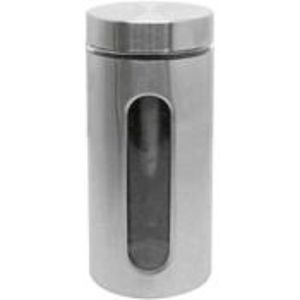 Pote Hermetico Hauskraft Com Visor 1,2 Litros Prata