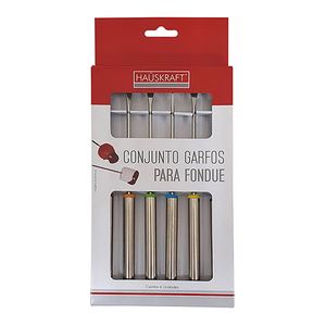 Garfo Para Fondue Hauskraft Inox Peças