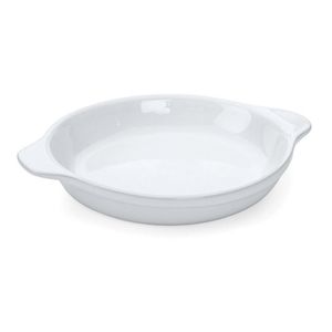 Travessa Refrataria Hauskraft Oval 18cm Branca