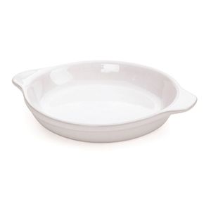 Travessa Refrataria Hauskraft Oval 18cm Branca