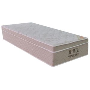 Colchão de Molas SpringPocket Ensacadas Solteiro Airtech 88x188x30CM - 1040420615 - Ortobom