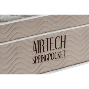 Colchão de Casal D-26 Queen Airtech Spring 158X198X30CM - Ortobom