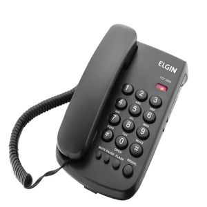 Telefone com Fio Elgin Luminoso TCF 2000 Preto