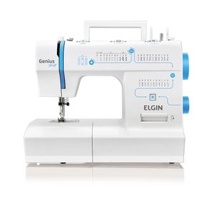 Máquina de Costura Elgin Genius Plus JX4035 31 Pontos 220V