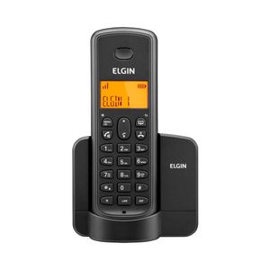 Telefone Sem Fio Elgin TSF8001 com Identificador de Chamadas Branco Bivolt