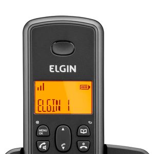 Telefone Sem Fio Elgin TSF8001 com Identificador de Chamadas Branco Bivolt