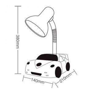 Luminária de Mesa Articulável E27 40W TLM50 Kids Azul - 65020013-07 - Taschibra
