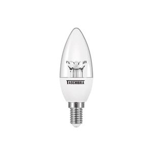 Lâmpada LED Vela Clara TVL250 3,1W E14 Luz Branca 6500K - Taschibra
