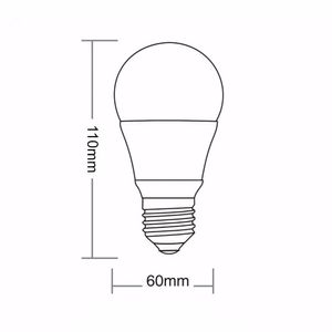 Lâmpada LED TKl30 4,9W Luz Branca 6500K - Taschibra