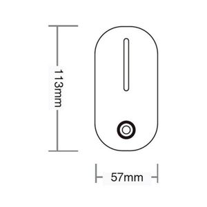 Luz Guia Taschibra Collor com Sensor Led Rosa 1w 4000k