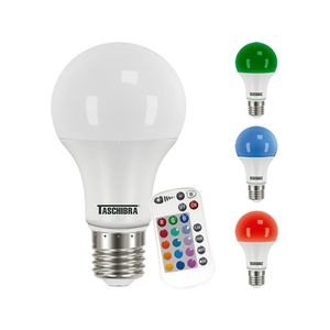 Lâmpada LED TKL 9W RGB Colorida - Taschibra