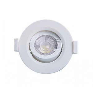 Spot LED de Embutir Redonda PAR20 Alltop Mr16 5W Luz Branca 6500K Bivolt - Taschibra