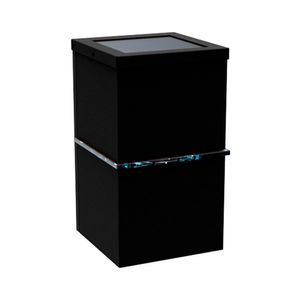 Arandela Hadar V1V G9 Preto Fosco - Taschibra