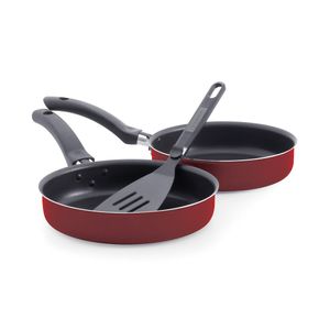 Kit De Frigideiras Com Espátula Enjoy Vermelha - Alegrete