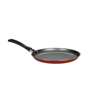 Panquequeira Em Alumínio Vermelha 22 Cm - Alegrete