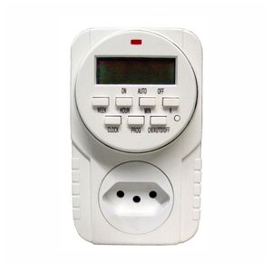 Temporizador Digital DNI 6610 Bivolt Branco