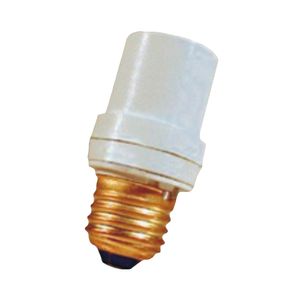 Soquete Prolongador DNI 6909 com Rosca Ex27 Bivolt Branco