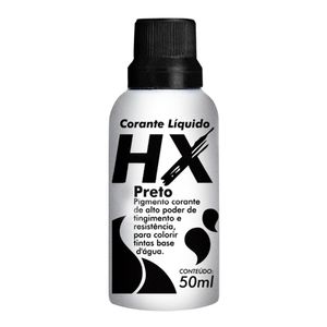 Corante Líquido Hidracor Preto 50ml