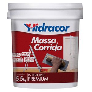 Massa Corrida Hidracor Saco De 5,5Kg