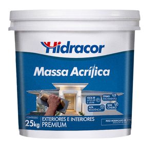 Massa Acrílica Hidracor 25Kg