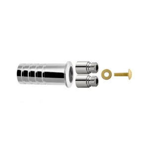 Prolongador para Registro Blukit Padrão Deca 10 MM Cromo ABS