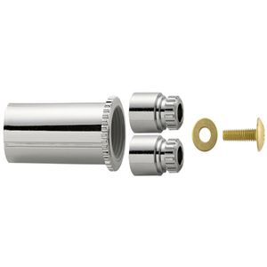 Prolongador para Registro Blukit Padrão Deca ABS 20 MM Cromado