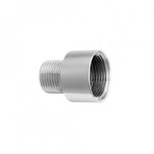 Bucha Invertida de Redução Blukit 1/2 X 3/8" Cromado