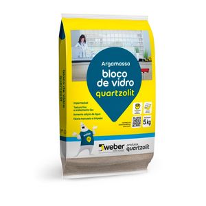 Argamassa Interna e Externa para Bloco de Vidro Branca 5KG - 0070.00000.0030FD - Quartzolit