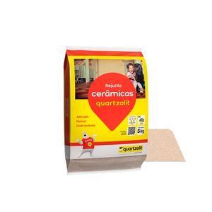 Rejunte Flexível para Cerâmica Bege 5KG - 0107.00013.0030FD - Quartzolit