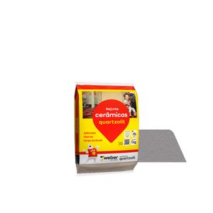 Rejunte Flexível para Cerâmica Cinza Ártico 1KG - 0107.00055.0030FD - Quartzolit