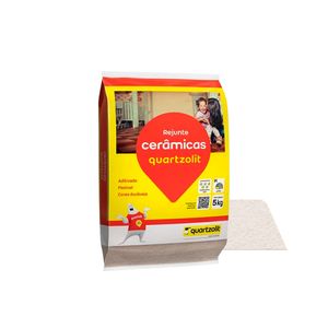 Rejunte Flexível para Cerâmicas Palha 5KG - 0107.00045.0030FD - Quartzolit