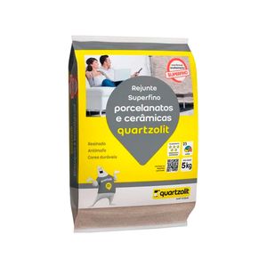 Rejunte para Cerâmicas e Porcelanatos Branco 5KG - ?0110.00000.0030FD - Quartzolit