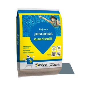 Rejunte para Piscina Azul Cobalto 5KG - 0108.00008.0030FD - Quartzolit