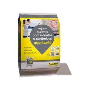 Rejunte para Cerâmicas e Porcelanatos Cinza Ártico 5KG - 0110.00018.0030FD - Quartzolit