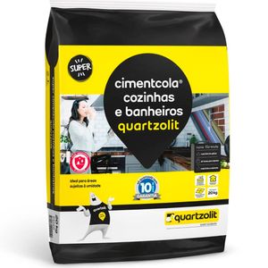 Argamassa para Cozinhas e Banheiros Cimentocola Super 20KG - 0118.00001.0020PL - Quartzolit
