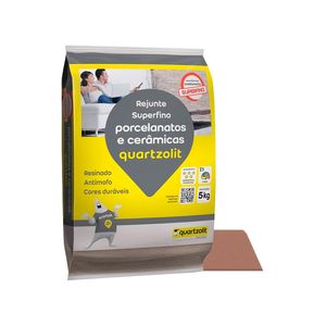 Rejunte para Cerâmicas e Porcelanatos Marrom Café 5KG - 0110.00049.0030FD - Quartzolit