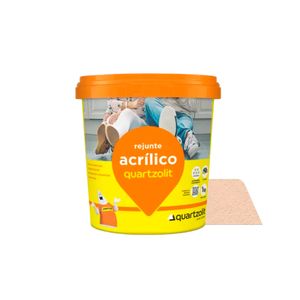 Rejunte Acrílico para Cerâmicas e Porcelanatos Bege 1KG - 0286.00013.0006CX - Quartzolit