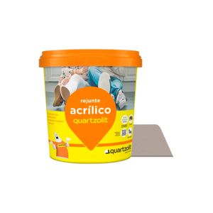 Rejunte Acrílico para Cerâmicas e Porcelanatos Cinza Outono 1KG  - 0286.00018.0006CX - Quartzolit