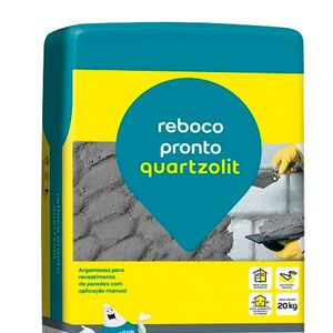 Reboco Pronto 20KG - 0328.00001.0020PA - Quartzolit