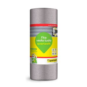 Fita Asfáltica Multiúso Aluminizada Autoadesiva Veda Tudo 45CM X 10M - 30398.62.34.058 - Quartzolit