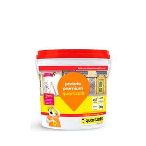 Impermeabilizante para Parede Premium Branco 3,6KG - 0430.00000.0036GA - Quartzolit
