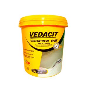 Manta Líquida Vedapren Fast Branco 5KG - Vedacit