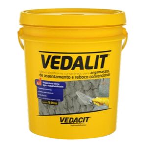 Aditivo Plastificante para Argamassas de Assentamento e Rebocos Vedalit 18L - Vedacit