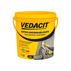Aditivo Impermeabilizante para Concretos e Argamassas 3,6L - Vedacit