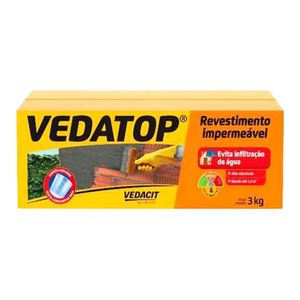 Revestimento Impermeabilizante Vedatop 3KG - Vedacit