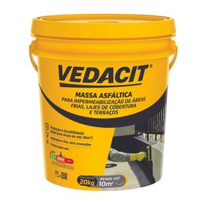 Impermeabilizante Massa Asfáltica Preta 20KG - Vedacit